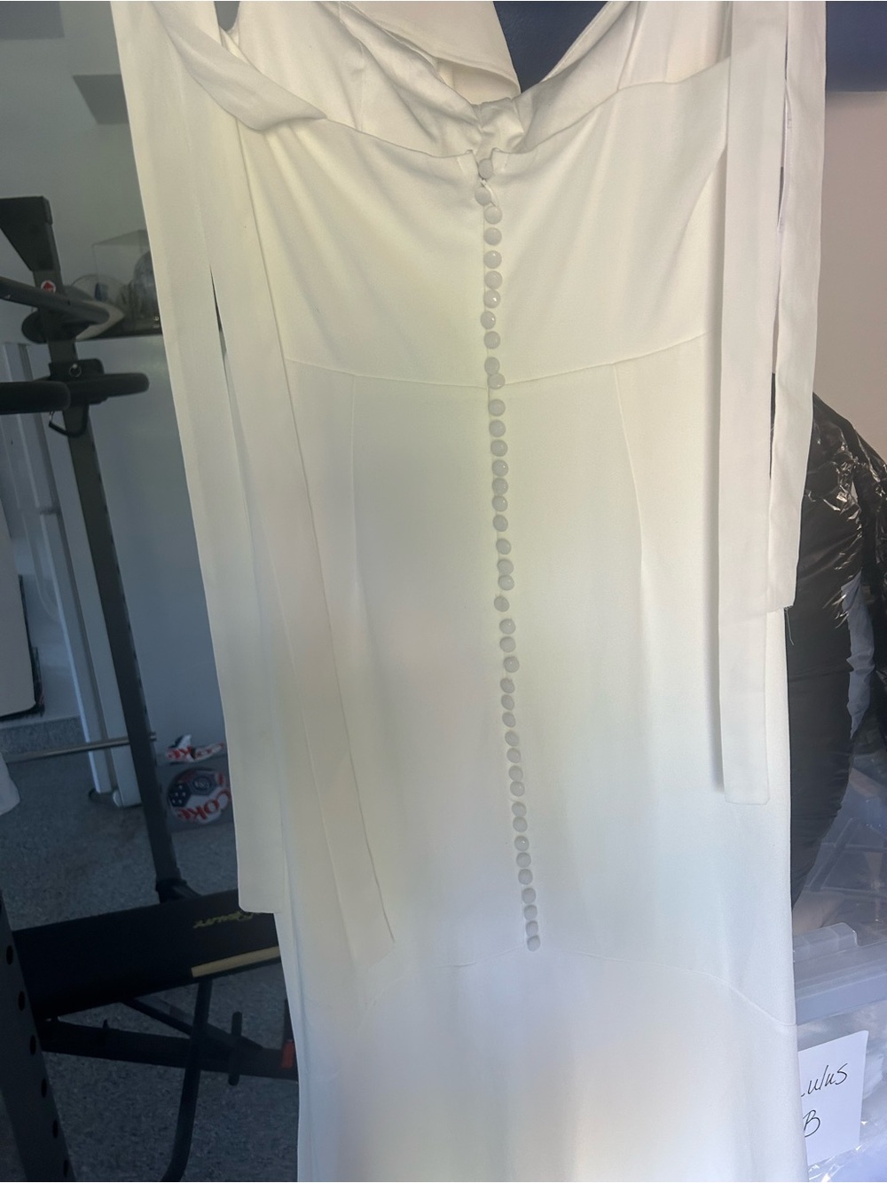 Lulus Splendid Love White Bustier Tie-Strap Mermaid Maxi Dress - Picture 9 of 11